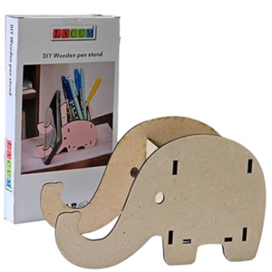 Wooden Pen Holder Making Kit (Elephant)